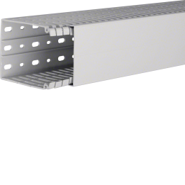 Hager HA7100080 Goulotte à panneaux fendus 100 x 80 mm, gris