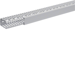 Hager BA760040 Goulotte à panneaux fendus 60 x 40 mm, gris