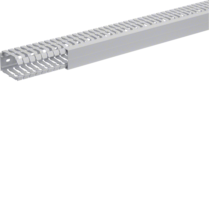 Hager BA760040 Goulotte à panneaux fendus 60 x 40 mm, gris