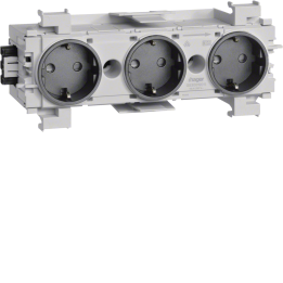 Hager GS30019011 Prise de courant intelligente à 3 groupes (type G)