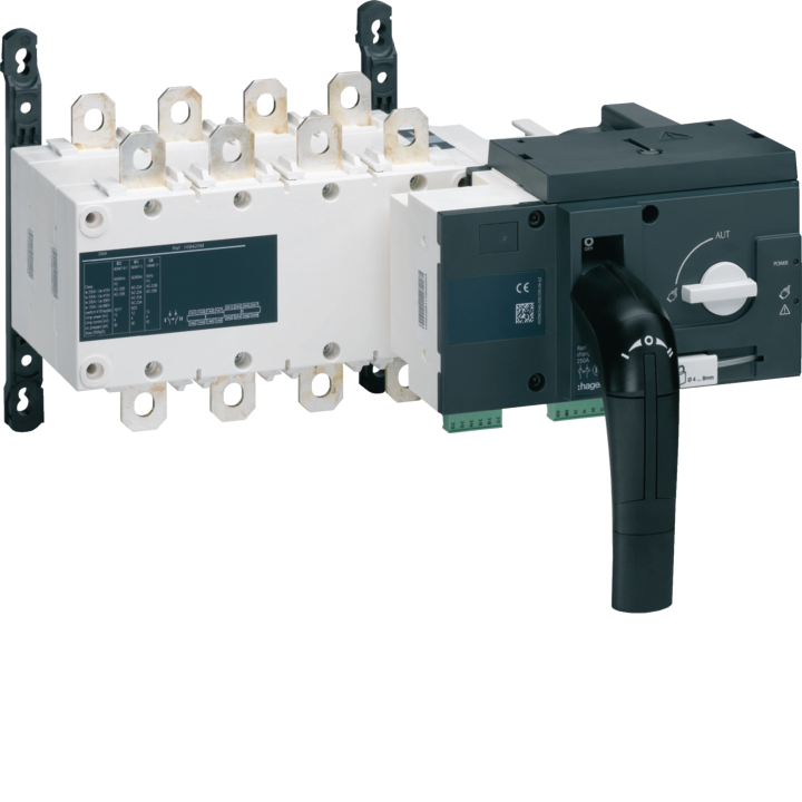 Hager HIB425M Motorized Transfer Switch 4P 250A