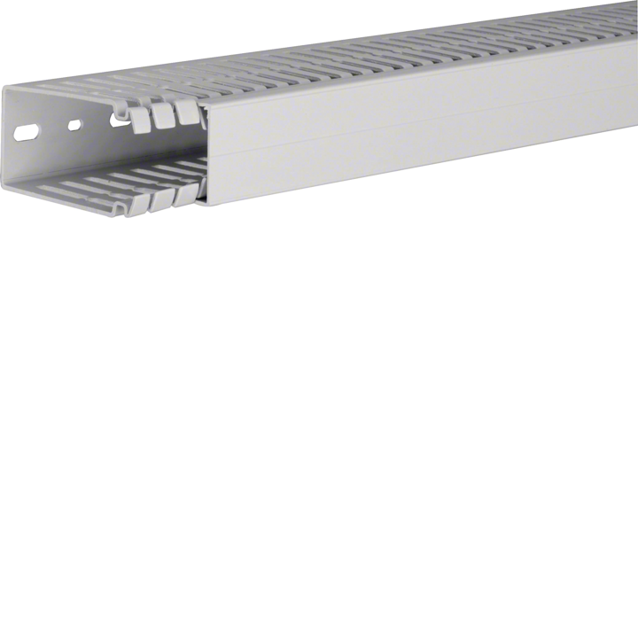 Hager HA780040 Goulotte à Panneau Fendu 80x40mm Gris