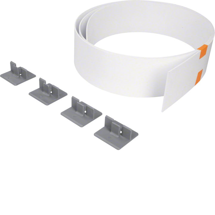 Hager BKTWK61 Cloison pour goulotte de câbles, hauteur 61 mm, longueur 2 m, PVC