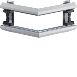 Hager BKIS121303E9016 Goulotte de Câble en Acier 12,5mm Blanc
