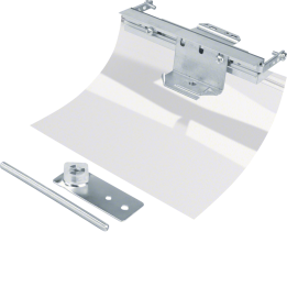 Hager BKFV200 Pièce de fermeture pour goulotte d'entretien à sec en aluminium BKF200