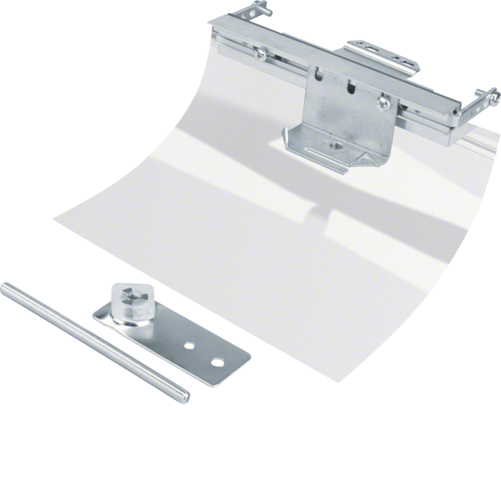 Hager BKFV200 Pièce de fermeture pour goulotte d'entretien à sec en aluminium BKF200