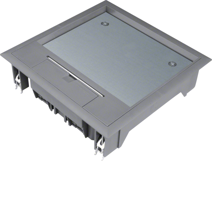Hager VQ06127011 Goulotte de Sol 60x12mm Gris 2m