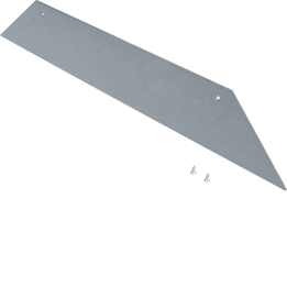 Hager AKE3000702 Embout pour goulotte de sol 300x70mm