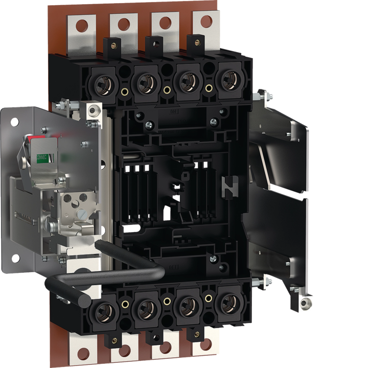 Hager HYW331H Draw-out Base 4P 630A