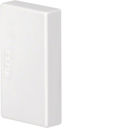 Hager LFF2003569016 Embout pour goulotte LF/LFF 20x33mm blanc signalisation