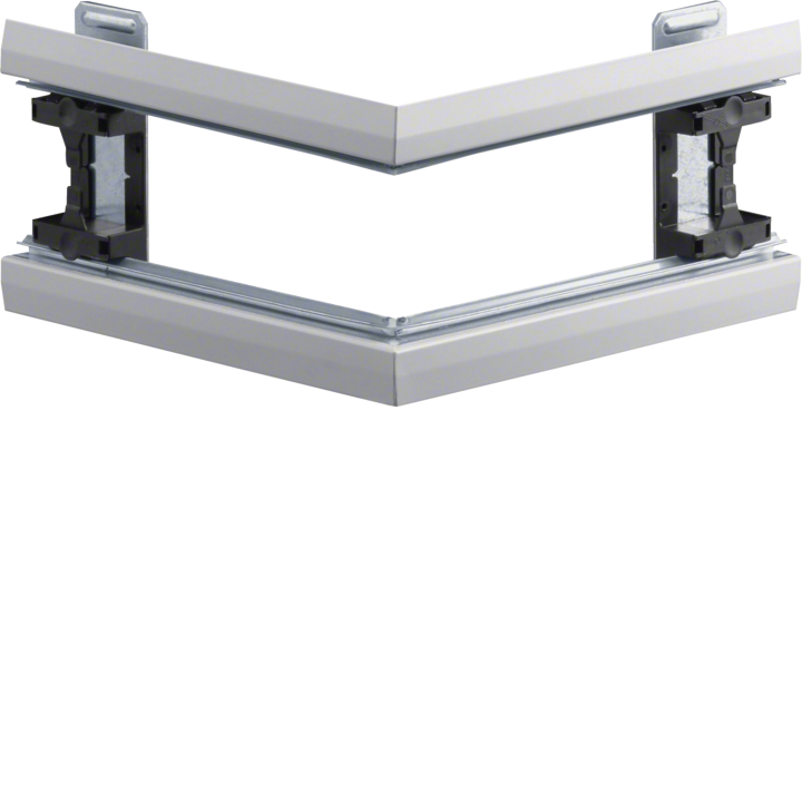Hager BKIS251303E9016 Goulotte de Câble Externe 25mm Acier Blanc