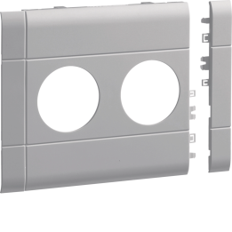 Hager GB10020K7035 Prise frontale double BR 100 lg