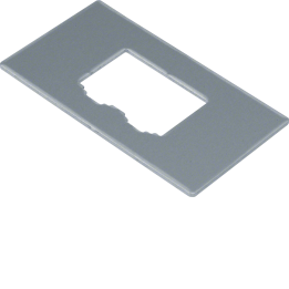 Hager GTVDM032 Plaque de support pour GTVD2/3 2xRJ-45 19,5x14,8 mm