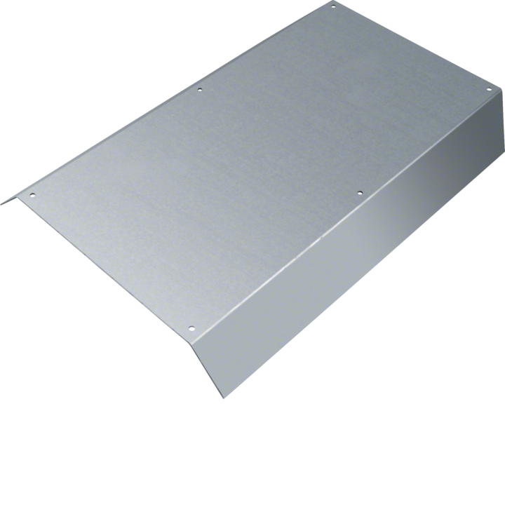 Hager AKBAZ4000702 Couvercle aveugle 45° Branchement pour goulotte AK 400x70mm