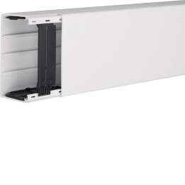 Hager LF6011009011 Goulotte de Câbles Sans Halogène 60x110mm Blanc