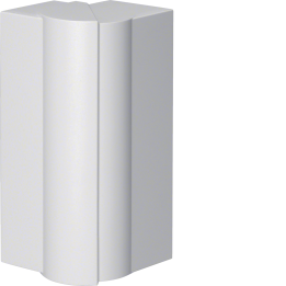 Hager BRP652103DH9016 Coin externe pour goulotte BRP/BRAP65210, blanc