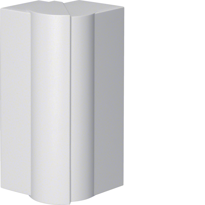 Hager BRP652103DH9016 Coin externe pour goulotte BRP/BRAP65210, blanc