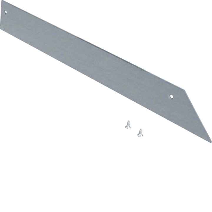 Hager AKE2500401 Embout pour goulotte de sol 250x40mm