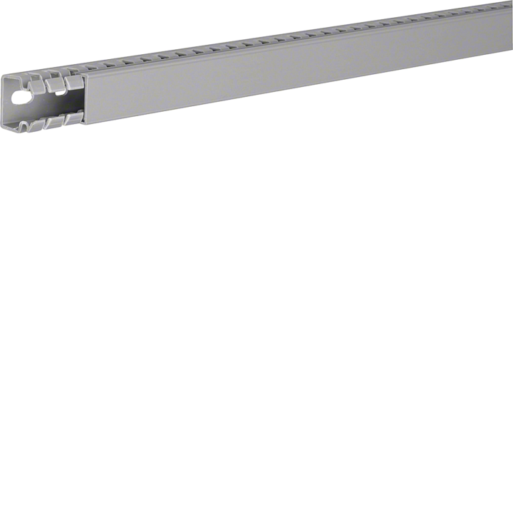 Hager BA725025 Goulotte à panneaux fendus 25 x 25 mm, gris