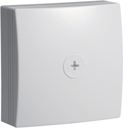 Hager ATA707599016 Boîte de jonction 75x75mm, blanc signalisation