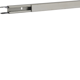 Hager Lifea LF3003007035 Goulotte de Câbles 30x30mm avec Raccord, Gris