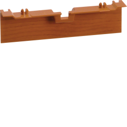 Hager SL20080ACD4 Tablier de support d'appareil pour goulotte SL 20x80 D
