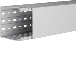 Hager HA7100100 Goulotte à panneaux fendus 100 x 100 mm, gris