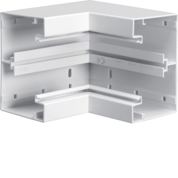 Hager BRA8513049016 Coin intérieur 85x130mm avec couvercle 80mm blanc