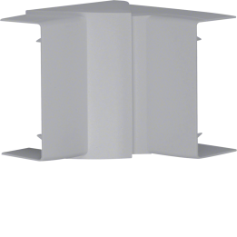 Hager LFF4009047030 Coin interne pour conduit LF/LFF 40 x 90 mm, gris