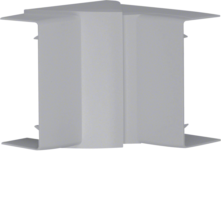 Hager LFF4009047030 Coin interne pour conduit LF/LFF 40 x 90 mm, gris