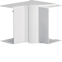 Hager LFF6011049016 Coin intérieur pour goulotte LF/F/H 60x110mm Blanc