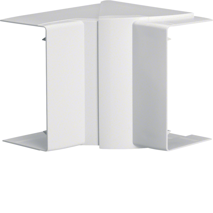 Hager LFF6011049016 Coin intérieur pour goulotte LF/F/H 60x110mm Blanc