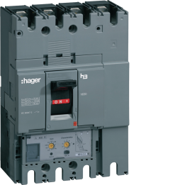 Hager HND401H MCCB 4P 400A 50kA LSI