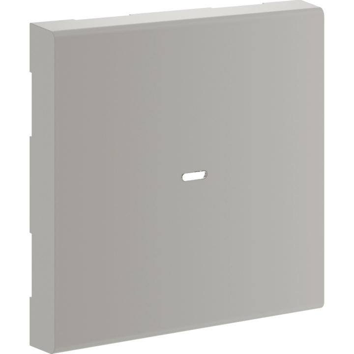 Hager GW1CLAN Module bouton-poussoir à bascule 1 g, aluminium