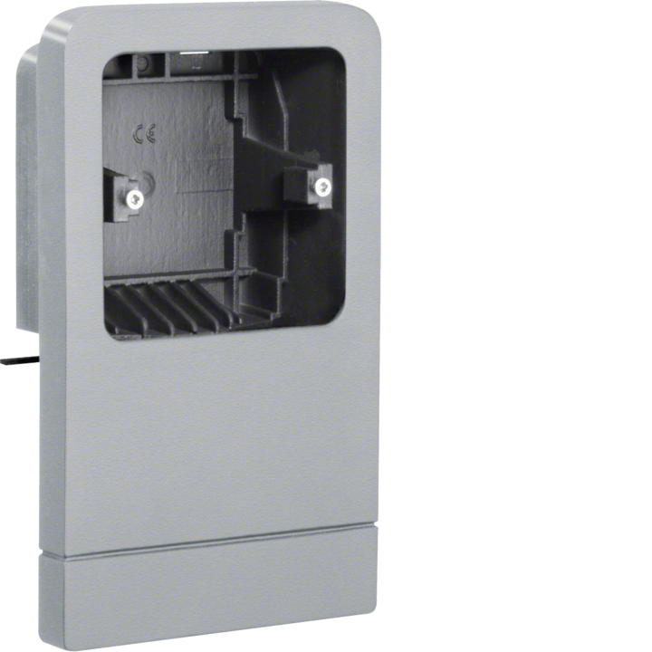 Hager SL20080901D3 Goulotte de câble en aluminium, gris