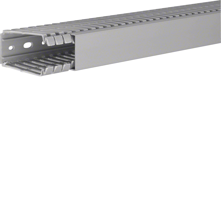 Hager BA780040 Goulotte à Panneau Fendu 80x40mm Gris