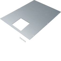 Hager BKA600800Q06 Couvercle de goulotte de câbles, 800 mm, gris (RAL 7035)