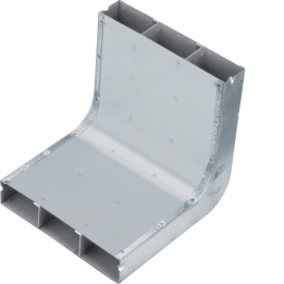 Hager UKK190383 Conduit sous le sol coudé 190 x 38 mm, 3 groupes