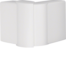Hager LF4009039016 Coin extérieur pour goulotte LF/LFF 40x90 mm, blanc