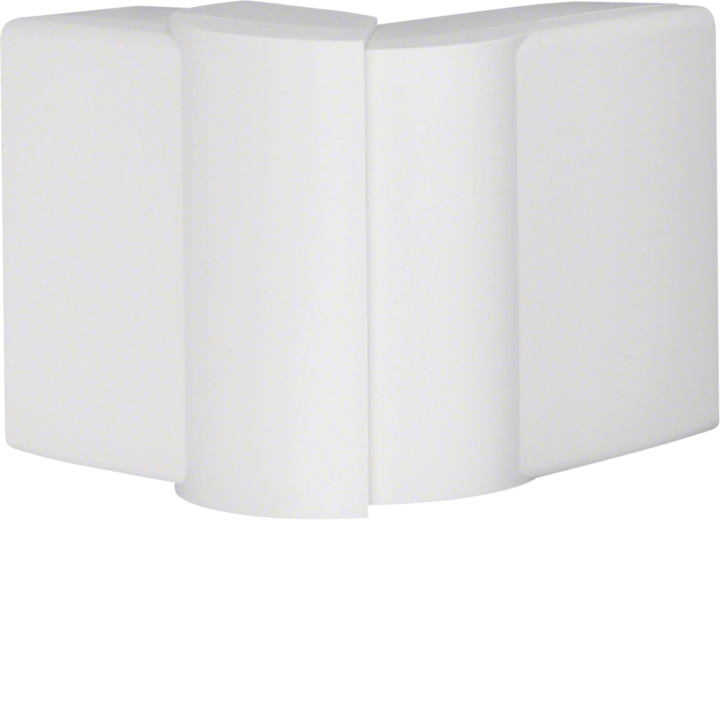 Hager LF4009039016 Coin extérieur pour goulotte LF/LFF 40x90 mm, blanc