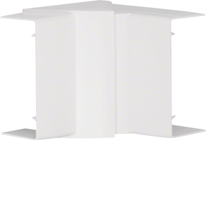 Hager LFF4009049016 Coin intérieur pour goulotte LF/LFF 40x90mm Blanc