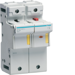 Hager LS712 Fuse Carrier 1P+N 125A 4M
