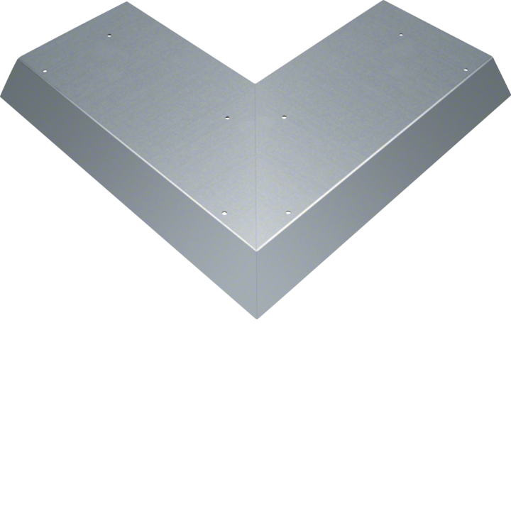 Hager AKBA2000701V Coin d'extension de couvercle aveugle 100EW pour AK 200x70