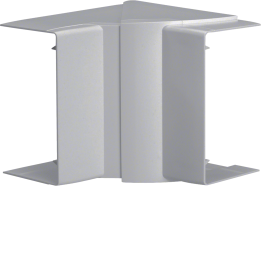 Hager LFF6011047030 Coin intérieur pour goulotte LF/LFF 60x110mm gris