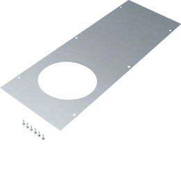 Hager BKA300800R06 Couvercle pour goulotte de câbles BKF/BKW300, 800 mm, RAL 7030