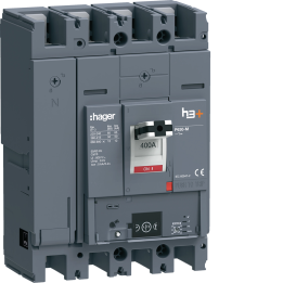 Hager HMW401NR MCCB H3+ P630 Energy 4x400A 50kA