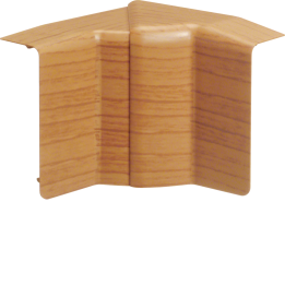 Hager SL200554D2 Goulotte VDI d'angle interne en hêtre