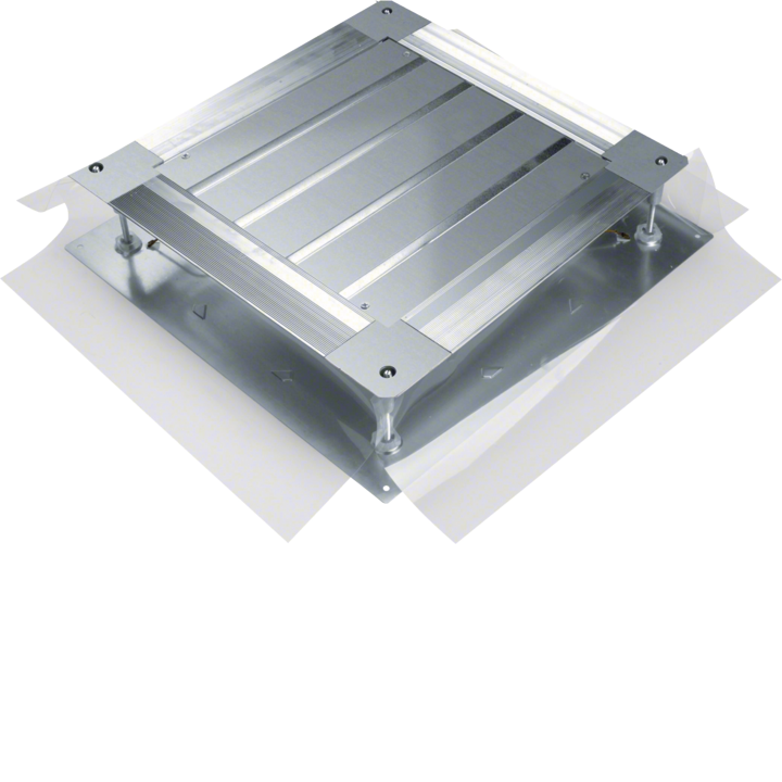 Hager UDB3120170 Boîte de sol avec plaque de sol taille 3 120-170 mm