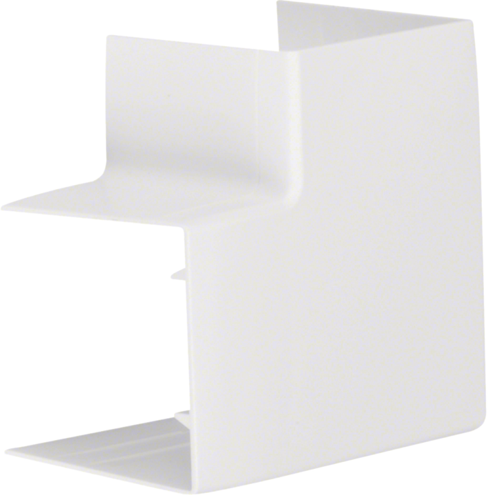 Hager LFF6006059016 Angle Plat 60x57mm Blanc Signalisation
