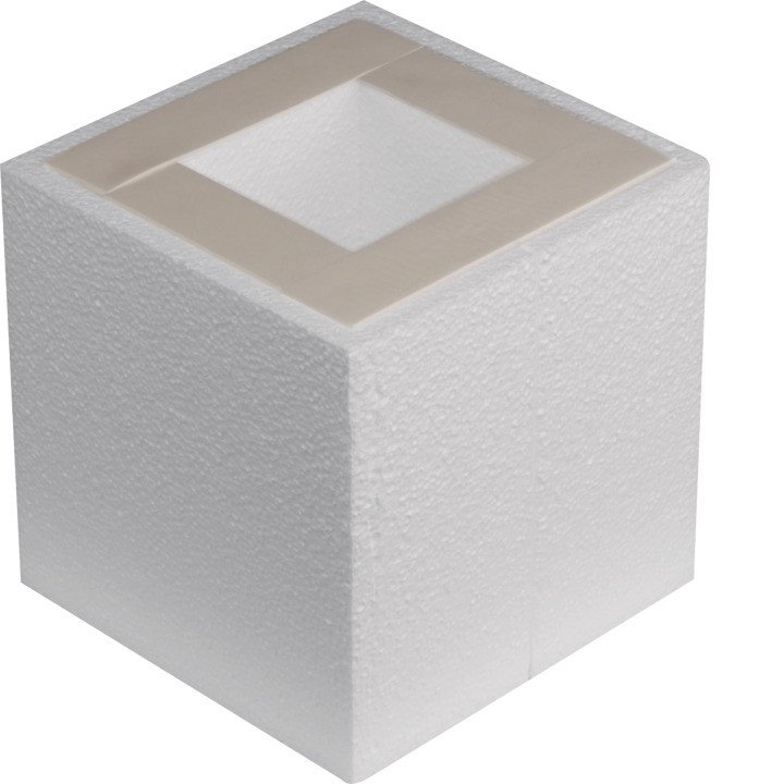 Hager SEVQ06200 Élément de boîtier pour goulotte Q06, H=200 mm